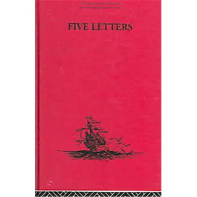 Routledge Five Letters 1519-1526 - Publicité Routledge Five Letters 1519-1526 - Publicité