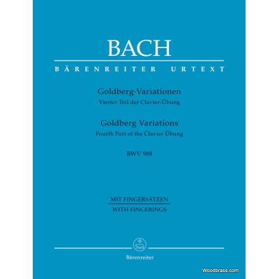 Partitions classique BARENREITER BACH J.S. - GOLDBERG VARIATIONS BWV 988 Piano - Publicité Partitions classique BARENREITER BACH J.S. - GOLDBERG VARIATIONS BWV 988 Piano - Publicité