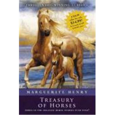 Marguerite Henry Treasury of Horses - Publicité Marguerite Henry Treasury of Horses - Publicité