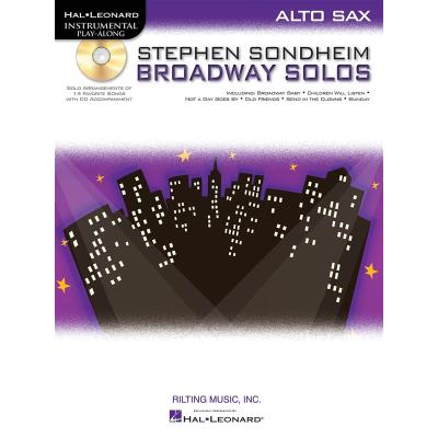 Partitions variété, pop, rock... HAL LEONARD INSTRUMENTAL PLAY ALONG - SONDHEIM STEPHEN BROADWAY SOLOS + CD - ALTO SAXOPHONE Cordes - Publicité Partitions variété, pop, rock... HAL LEONARD INSTRUMENTAL PLAY ALONG - SONDHEIM STEPHEN BROADWAY SOLOS + CD - ALTO SAXOPHONE Cordes - Publicité