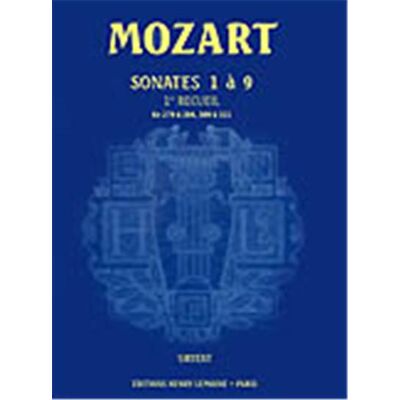 LEMOINE SONATES VOL 1 N°1 A 9 - Publicité LEMOINE SONATES VOL 1 N°1 A 9 - Publicité