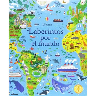 Usborne Laberintos Por El Mundo - Publicité Usborne Laberintos Por El Mundo - Publicité