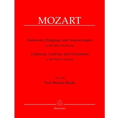 Partitions classique BARENREITER BADURA-SKODA PAUL - CADENCES ET INTRODUCTIONS AUX CONCERTOS POUR PIANO DE W.A. MOZART - PIANO Piano - Publicité Partitions classique BARENREITER BADURA-SKODA PAUL - CADENCES ET INTRODUCTIONS AUX CONCERTOS POUR PIANO DE W.A. MOZART - PIANO Piano - Publicité