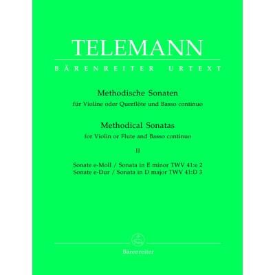 Partitions classique BARENREITER TELEMANN G.P. - 12 METHODISCHE SONATEN VOL.2 - VIOLON OU FLUTE, BASSE CONTINUE Violon - Publicité Partitions classique BARENREITER TELEMANN G.P. - 12 METHODISCHE SONATEN VOL.2 - VIOLON OU FLUTE, BASSE CONTINUE Violon - Publicité