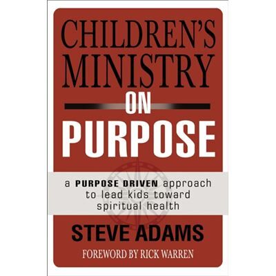 Zondervan Childrens Ministry On Purpose - Publicité Zondervan Childrens Ministry On Purpose - Publicité