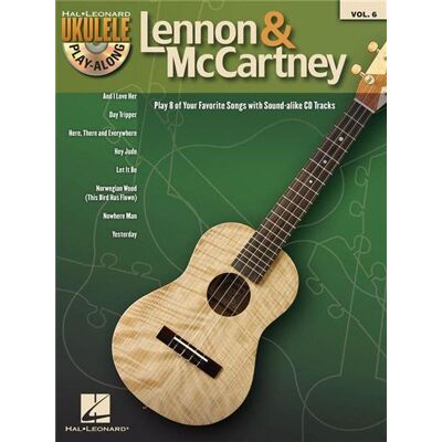 Hal Leonard Ukulele Play-Along Vol.6 Lennon & Mccartney + Cd - Publicité Hal Leonard Ukulele Play-Along Vol.6 Lennon & Mccartney + Cd - Publicité