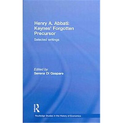 Routledge Keynes' Forgotten Peer and the Economics of Crises - Publicité Routledge Keynes' Forgotten Peer and the Economics of Crises - Publicité