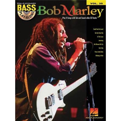 Hal Leonard Bass Play-Along Vol.35 Bob Marley + Cd - Publicité Hal Leonard Bass Play-Along Vol.35 Bob Marley + Cd - Publicité