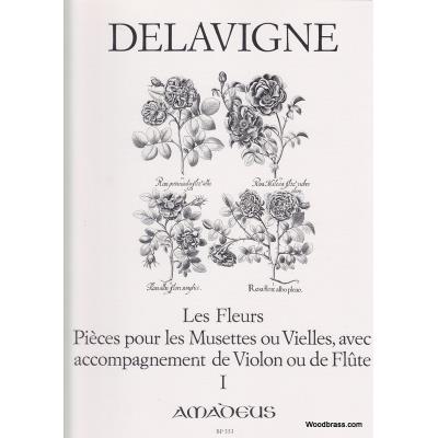 Partitions classique AMADEUS DELAVIGNE PH. - LES FLEURS VOL. 1 - 2 FLUTES A BEC Flûte à bec - Publicité Partitions classique AMADEUS DELAVIGNE PH. - LES FLEURS VOL. 1 - 2 FLUTES A BEC Flûte à bec - Publicité