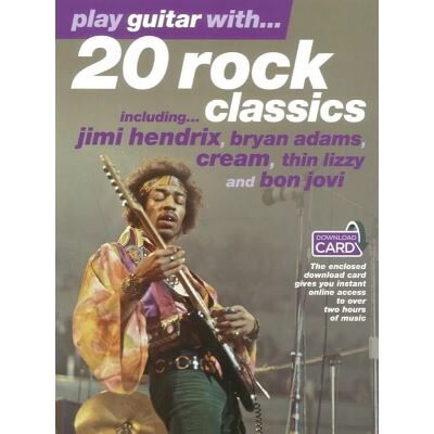 Hal Leonard Play Guitar With Rock Classics + Online Audio Access - Publicité Hal Leonard Play Guitar With Rock Classics + Online Audio Access - Publicité