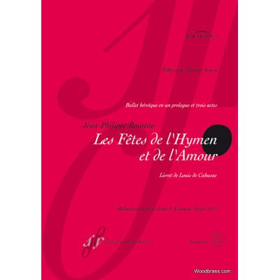 Partitions classique BARENREITER RAMEAU J.P. - LES FETES DE L'HYMEN ET DE L'AMOUR Voix solo, piano - Publicité Partitions classique BARENREITER RAMEAU J.P. - LES FETES DE L'HYMEN ET DE L'AMOUR Voix solo, piano - Publicité