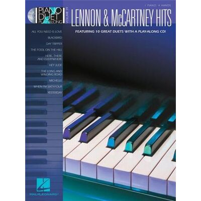 Hal Leonard Piano Duet Play-Along Vol.39 Lennon / Mccartney Hits + Cd - Publicité Hal Leonard Piano Duet Play-Along Vol.39 Lennon / Mccartney Hits + Cd - Publicité