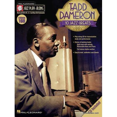 Hal Leonard Jazz Play-Along Vol.168 Tadd Dameron + Cd - Publicité Hal Leonard Jazz Play-Along Vol.168 Tadd Dameron + Cd - Publicité