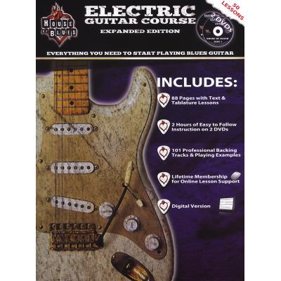 Méthodes et pédagogie HAL LEONARD ROCK HOUSE HOUSE OF BLUES ELECTRIC GUITAR COURSE BK/2DVD - GUITAR TAB Guitare acoustique - Publicité Méthodes et pédagogie HAL LEONARD ROCK HOUSE HOUSE OF BLUES ELECTRIC GUITAR COURSE BK/2DVD - GUITAR TAB Guitare acoustique - Publicité