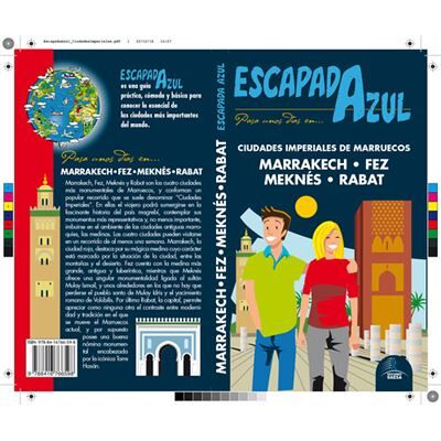 Anaya Escapada Azul Ciudades Imperiales De Marruecos: Marrakech, Fez, Meknés Y Rabat - Publicité Anaya Escapada Azul Ciudades Imperiales De Marruecos: Marrakech, Fez, Meknés Y Rabat - Publicité