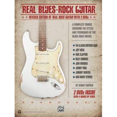 Alfred Publishing Real Blues-Rock Guitar Revised Edition + 2 Dvds - Publicité Alfred Publishing Real Blues-Rock Guitar Revised Edition + 2 Dvds - Publicité
