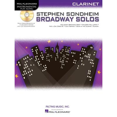 Partitions variété, pop, rock... HAL LEONARD INSTRUMENTAL PLAY ALONG - SONDHEIM STEPHEN BROADWAY SOLOS + CD - CLARINET Musique films - comédies musical - Publicité Partitions variété, pop, rock... HAL LEONARD INSTRUMENTAL PLAY ALONG - SONDHEIM STEPHEN BROADWAY SOLOS + CD - CLARINET Musique films - comédies musical - Publicité