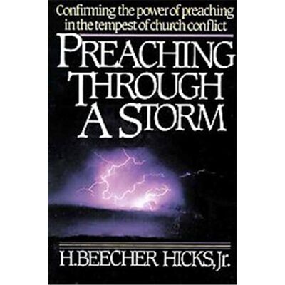 Zondervan Preaching Through a Storm - Publicité Zondervan Preaching Through a Storm - Publicité