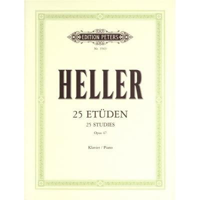 Peters C.F. Méthodes et pédagogie EDITION PETERS HELLER STEPHEN - 25 STUDIES FOR RHYTHM & EXPRESSION OP.47 - PIANO Piano - Publicité Peters C.F. Méthodes et pédagogie EDITION PETERS HELLER STEPHEN - 25 STUDIES FOR RHYTHM & EXPRESSION OP.47 - PIANO Piano - Publicité