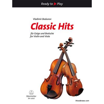 Partitions classique BARENREITER BODUNOV V. - CLASSIC HITS - VIOLON & ALTO Violon - Publicité Partitions classique BARENREITER BODUNOV V. - CLASSIC HITS - VIOLON & ALTO Violon - Publicité