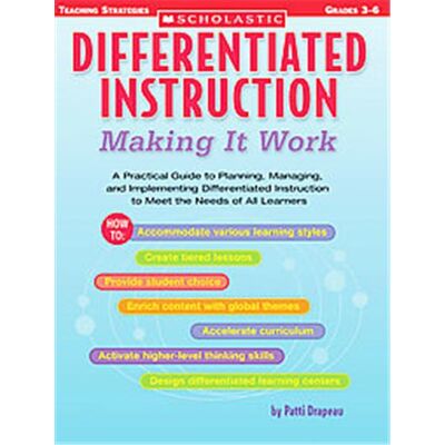 Scholastic Differentiated Instruction - Publicité Scholastic Differentiated Instruction - Publicité