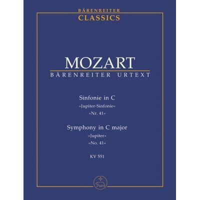 BARENREITER SINFONIA C-DUR (JUP.-SINFONIA) KV551 - Publicité BARENREITER SINFONIA C-DUR (JUP.-SINFONIA) KV551 - Publicité