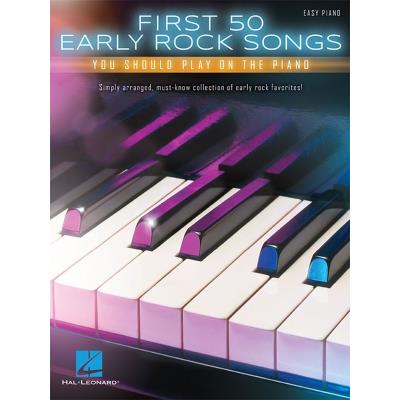 Hal Leonard First 50 Rock Standards You Should Play On The Piano - Publicité Hal Leonard First 50 Rock Standards You Should Play On The Piano - Publicité