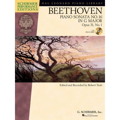 Partitions classique HAL LEONARD SCHIRMER PERFORMANCE EDITIONS BEETHOVEN SONATA NO.16 31/1 + CD - PIANO SOLO Piano - Publicité Partitions classique HAL LEONARD SCHIRMER PERFORMANCE EDITIONS BEETHOVEN SONATA NO.16 31/1 + CD - PIANO SOLO Piano - Publicité