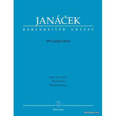 Partitions classique BARENREITER JANACEK L. - GLAGOLITIC MASS - VOCAL SCORE Voix solo, piano - Publicité Partitions classique BARENREITER JANACEK L. - GLAGOLITIC MASS - VOCAL SCORE Voix solo, piano - Publicité