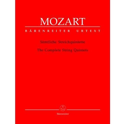 Partitions classique BARENREITER MOZART W.A. - SAMTLICHE STREICHQUINTETTE - 2 VIOLONS, 2 ALTOS, VIOLONCELLE Ensemble à cordes - Publicité Partitions classique BARENREITER MOZART W.A. - SAMTLICHE STREICHQUINTETTE - 2 VIOLONS, 2 ALTOS, VIOLONCELLE Ensemble à cordes - Publicité