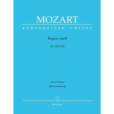 Partitions classique BARENREITER MOZART W.A. - REGINA COELI KV 108 (74D) - REDUCTION CHANT, PIANO Choeur et ensemble vocal - Publicité Partitions classique BARENREITER MOZART W.A. - REGINA COELI KV 108 (74D) - REDUCTION CHANT, PIANO Choeur et ensemble vocal - Publicité