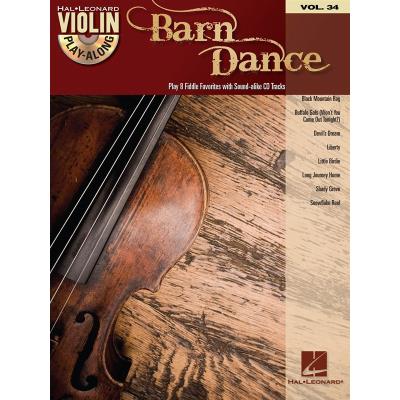 Hal Leonard Violin Playalong Vol.034 Barn Dance + Cd - Publicité Hal Leonard Violin Playalong Vol.034 Barn Dance + Cd - Publicité