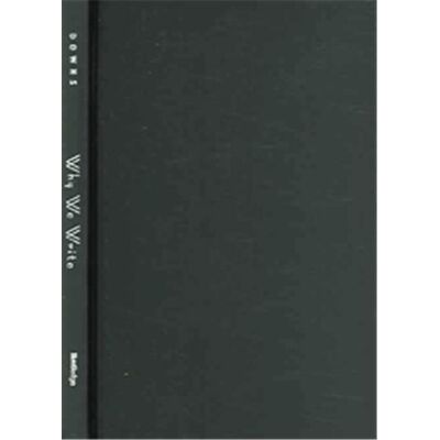Routledge Why We Write - Publicité Routledge Why We Write - Publicité