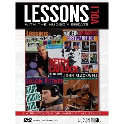 Méthodes et pédagogie HAL LEONARD LESSONS WITH THE HUDSON GREATS VOLUME 1 DRUMS + DVD - DRUMS Batterie - Publicité Méthodes et pédagogie HAL LEONARD LESSONS WITH THE HUDSON GREATS VOLUME 1 DRUMS + DVD - DRUMS Batterie - Publicité