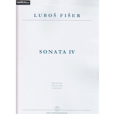 Partitions classique BARENREITER FISER LUBOS - SONATA IV Piano - Publicité Partitions classique BARENREITER FISER LUBOS - SONATA IV Piano - Publicité