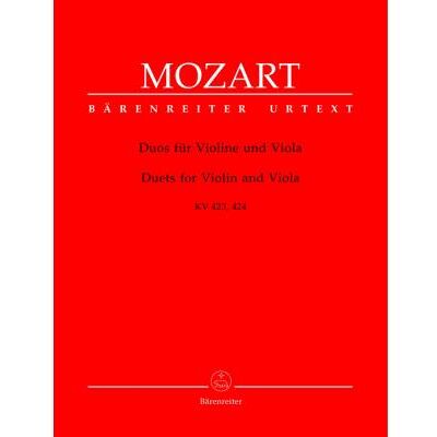 Partitions classique BARENREITER MOZART W.A. - DUOS KV 423, 424 - VIOLON, ALTO Violon - Publicité Partitions classique BARENREITER MOZART W.A. - DUOS KV 423, 424 - VIOLON, ALTO Violon - Publicité