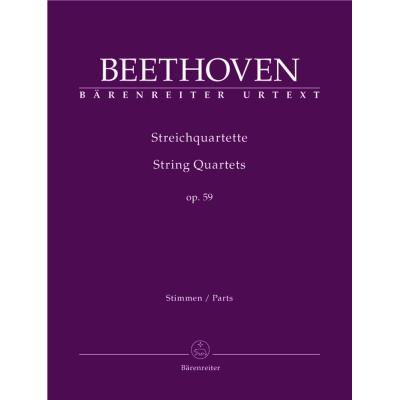 Partitions classique BARENREITER BEETHOVEN L.V. - STREICHQUARTETTE OP.59 - 2 VIOLONS, ALTO, VIOLONCELLE Ensemble vents - Publicité Partitions classique BARENREITER BEETHOVEN L.V. - STREICHQUARTETTE OP.59 - 2 VIOLONS, ALTO, VIOLONCELLE Ensemble vents - Publicité