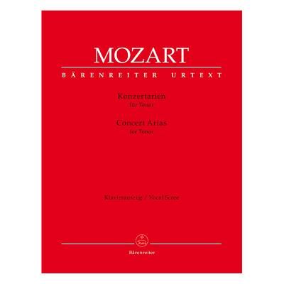 Partitions classique BARENREITER MOZART W.A. - CONCERT ARIAS FOR TENOR Ténor, piano - Publicité Partitions classique BARENREITER MOZART W.A. - CONCERT ARIAS FOR TENOR Ténor, piano - Publicité