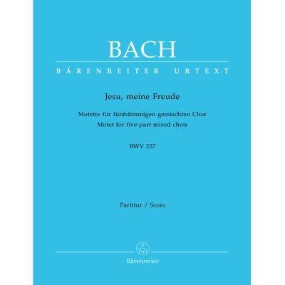 Partitions classique BARENREITER BACH J.S. - JESU MEINE FREUDE E MINOR BWV 227 - CONDUCTEUR Choeur et ensemble vocal - Publicité Partitions classique BARENREITER BACH J.S. - JESU MEINE FREUDE E MINOR BWV 227 - CONDUCTEUR Choeur et ensemble vocal - Publicité