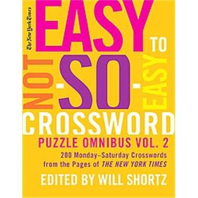 Griffin The New York Times Easy to Not So Easy Crossword Puzzle Omnibus - Publicité Griffin The New York Times Easy to Not So Easy Crossword Puzzle Omnibus - Publicité