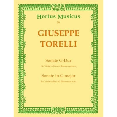 Partitions classique BARENREITER TORELLI G. - SONATE G-DUR - VIOLONCELLE & PIANO Violoncelle - Publicité Partitions classique BARENREITER TORELLI G. - SONATE G-DUR - VIOLONCELLE & PIANO Violoncelle - Publicité