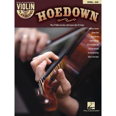 Hal Leonard Violin Playalong Vol.033 Hoedown + Cd - Publicité Hal Leonard Violin Playalong Vol.033 Hoedown + Cd - Publicité