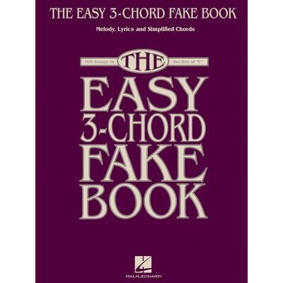 Hal Leonard The Easy 3-Chord Fake Book In C - Publicité Hal Leonard The Easy 3-Chord Fake Book In C - Publicité