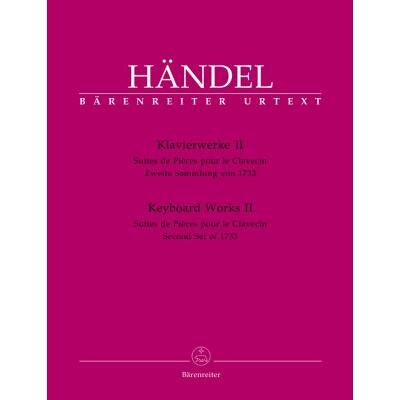 Partitions classique BARENREITER HAENDEL G.F. - KEYBOARD WORKS II, HWV 434-442 - PIANO Piano - Publicité Partitions classique BARENREITER HAENDEL G.F. - KEYBOARD WORKS II, HWV 434-442 - PIANO Piano - Publicité