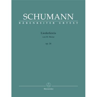 Barenreiter Schumann Robert Lierderkreis Opus 24 (All./Ang.) - Voix/Piano - Publicité Barenreiter Schumann Robert Lierderkreis Opus 24 (All./Ang.) - Voix/Piano - Publicité