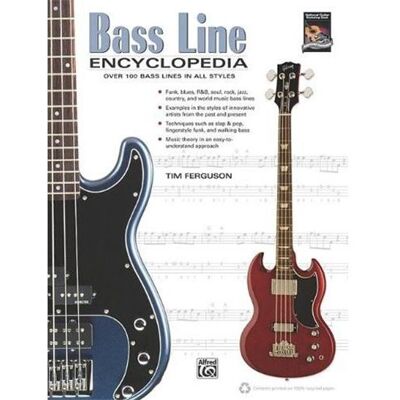 Alfred Bass Line Encyclopedia Over 100 Bass Lines In All Styles - Publicité Alfred Bass Line Encyclopedia Over 100 Bass Lines In All Styles - Publicité
