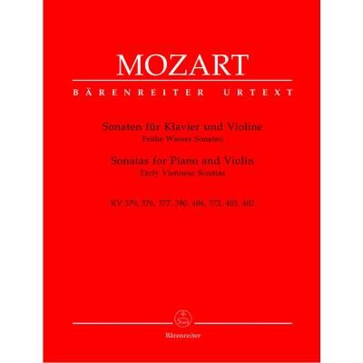 Partitions classique BARENREITER MOZART W.A. - PREMIERES SONATES VIENNOISES - VIOLON, PIANO Violon - Publicité Partitions classique BARENREITER MOZART W.A. - PREMIERES SONATES VIENNOISES - VIOLON, PIANO Violon - Publicité