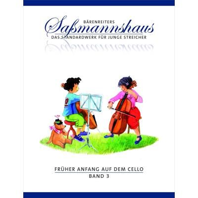 Méthodes et pédagogie BARENREITER SASSMANSHAUS - FRÜHER ANFANG AUF DEM CELLO BAND 3 - VIOLONCELLE Violoncelle - Publicité Méthodes et pédagogie BARENREITER SASSMANSHAUS - FRÜHER ANFANG AUF DEM CELLO BAND 3 - VIOLONCELLE Violoncelle - Publicité
