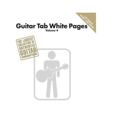 Hal Leonard Guitar Tab. White Pages Vol.04 - Publicité Hal Leonard Guitar Tab. White Pages Vol.04 - Publicité