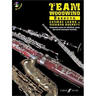 Méthodes et pédagogie FABER MUSIC DUCKETT R / LOANE C - TEAM WOODWIND + CD - BASSOON Basson - Publicité Méthodes et pédagogie FABER MUSIC DUCKETT R / LOANE C - TEAM WOODWIND + CD - BASSOON Basson - Publicité